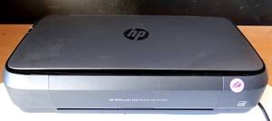 lot 154 image: BIG $$$ ITEM - HP - OfficeJet 250 Mobile Wireless All-In-One Inkjet Printer - Black