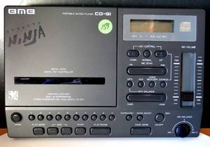 lot 159 image: BMB Karaoke Ninja Cd-Gi Portable Player CdCdg