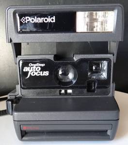 lot 167 image: VINTAGE POLAROID One Step Auto Focus AF Instant 600 Film Camera $$
