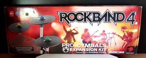 lot 175 image: BIG $$$ ITEM - Rock Band 4 Pro Cymbals Expansion Kit PS4 XBox One Harmonix Madcatz CHECK COMPS
