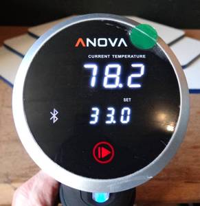 lot 198 image: Anova Culinary AN500-US00 Sous Vide Precision Cooker (WiFi), 1000 Watts