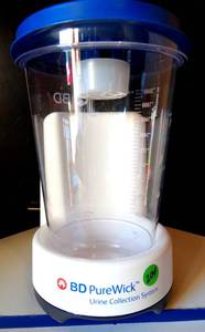 lot 204 image: BD PureWick Urine Collection System Female External Catheter $$$ (APPEARS UNUSED)