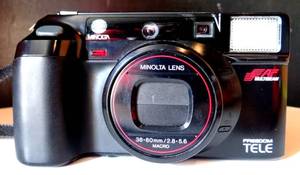 lot 216 image: Minolta Freedom Tele  AF Super Zoom 35mm AF Film Camera