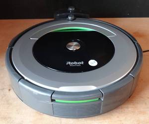 lot 304 image: BIG $$$ ITEM - iRobot Roomba 960 R960020 Wi-Fi Robot Vacuum - Gray POWER TESTED GOOD
