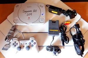 lot 314 image: Sony Playstation PS One PS1 Slim Video Game Console Kit SCPH-101 wAccessories as Shown $$$