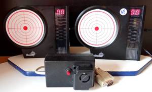 lot 318 image: BEAMHIT Laser Marksmanship Shooting Training Computerized Target Set $$$ - lot of 2