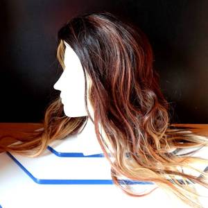 lot 340 image: LONG HAIR WIG AS DISPLAYED (HAIR ONLY)