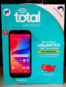 lot 349 image: NEWSEALED - Blu View 2 B130DL 5.5 Screen 32GB TOTAL WIRELESS $$