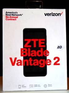 lot 350 image: NEWSEALED ZTE Blade Vantage 2 16GB Verizone Model Z3153V