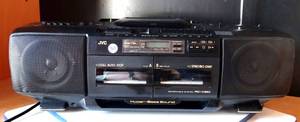 lot 364 image: JVC RC-X510 CD Radio Cassette Portable Stereo System Hyper-Bass TESTEDWORKS GREAT $$$
