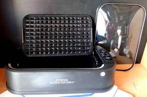 lot 367 image: Power Smokeless Grill Electric 1500W Non-Stick PG-1500 - TESTEDWORKS - APPEARS UNUSED $$$