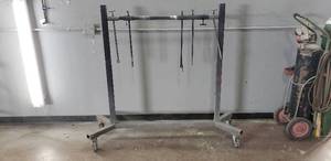 lot 39 image: Rolling Automotive Parts Spay Paint Station