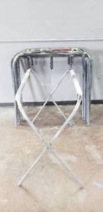 lot 47 image: Lot of 5 Portable Folding Work Stands