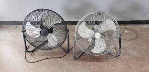 lot 57 image: Lot of 2 22 Shop Fans