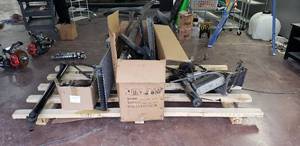lot 81 image: Large Pallet FULL of Chevelle Parts.  Including, Trim Pieces, Side Mirrors and LOTS More