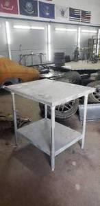 lot 93 image: Stainless Steel Work Table
