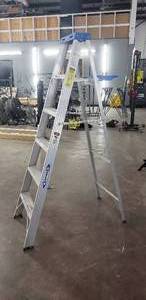 lot 97 image: Werner 6 Aluminum Ladder