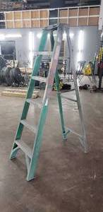lot 98 image: 6 Fiberglass Ladder