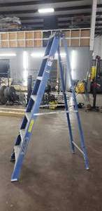 lot 99 image: Louisville 7 Fiberglass Ladder