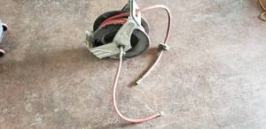 lot 116 image: Self Retracting Wall Mounter Air Hose Reel