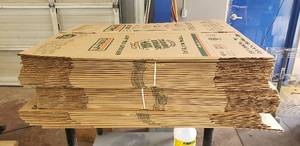 lot 138 image: Large Lot of Cardboard Boxes