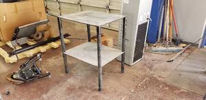 lot 140 image: Steel Work Table