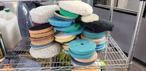 lot 154 image: Large Lot of Polishing Pads