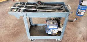 lot 117 image: Pressure Washer with Cart and Accessories