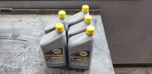 lot 194 image: 5 Quarts of Napa Full Synthetic 0W-20 Oil