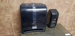 lot 234 image: Hands-Free Paper Towel and Soap Dispensers