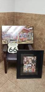 lot 238 image: Lot of Automotive Wall Dcor