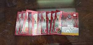 lot 283 image: Lot of 13 Kansas City Chiefs Charcandrick West Panini Football Cards