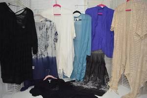 lot 264 image: Womens Clothes  Size 3X - Tops, Cardigans and Skirt