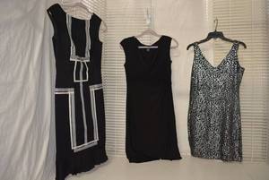 lot 213 image: Womens Clothes Size M Sleeveless Dresses - Tapemeasure New York, Ralph Lauren (Still has Tags), Karen Millen