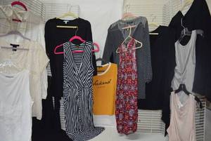lot 314 image: Womens Clothes size XL - Dresses, Blouses and Weekend Mood T-shirt