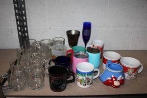 lot 29 image: Coffee Mugs and Cups