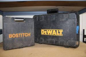 lot 61 image: Empty Tool Cases - DeWalt and Bostitch