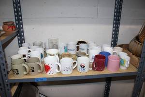 lot 68 image: Misc. Coffee Mugs Collection Frito Lay, IBM, Superbowl XXVII and more