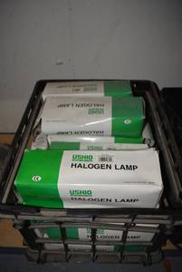 lot 75 image: Ushio Halogen LampsBulbs - 600W and 1000W