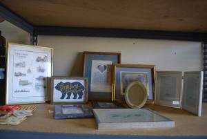lot 359 image: Picture Frames and Wall Art