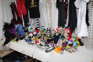 lot 390 image: Halloween Costumes and Toys