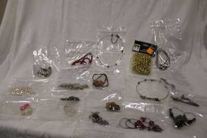 lot 448 image: Necklace selection. Assorted materials and themes. Includes a cloisonne pendant necklace. 15 count