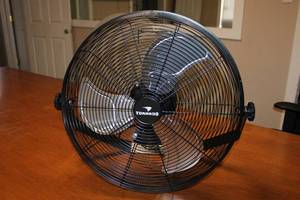 lot 39 image: 18 Tornado Metal Wall Fan