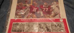 lot 26 image: Super Bowl 19 commemorative prints