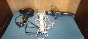 lot 79 image: Conair blow dryer, curling iron and clothes steamer