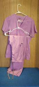 lot 85 image: Pair of Purple scrubs size M
