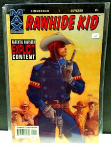 lot 14 image: RARE RAWHIDE KID Vol.3 #1(403)RAWHIDE KID REVEALED AS GAY(MARVEL MAX) $$
