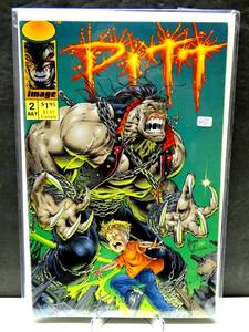 lot 42 image: PITT #2 IMAGEFULL BLEED COMICS 1993 VFNM $$