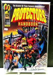 lot 43 image: Protectors Handbook #1 Nov 1992 Malibu Comics - NMMT