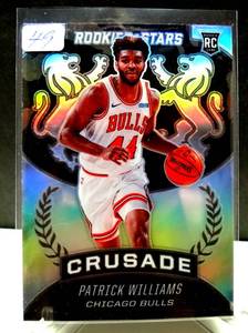 lot 49 image: HOT ROOKIE - PATRICK WILLIAMS ROOKIE CRUSADE PRIZM SILVER 2020-21 CHRONICLES ROOKIE & STARS #518 $$